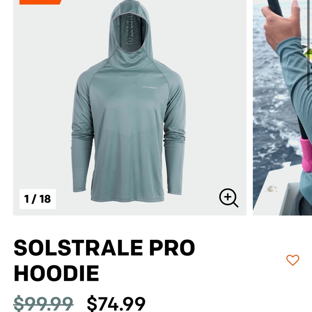 Grundéns Solstrale Pro Hoodie UPF+